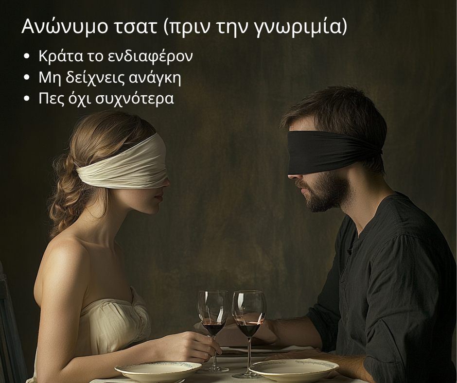 ανώνυμο τσατ πρώτο ραντεβού